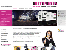 Tablet Screenshot of mittronik.com